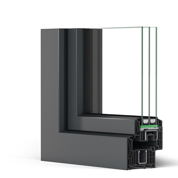 Okna Rehau SYNEGO-AD antracyt