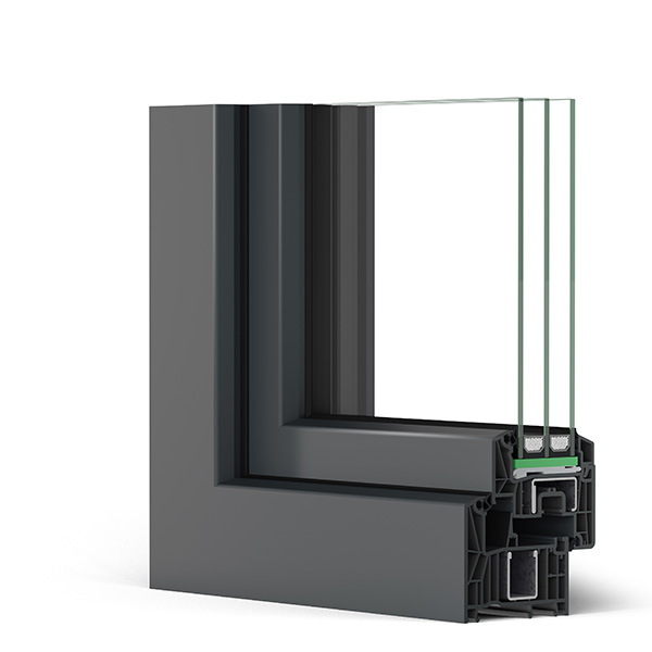 Okna Rehau SYNEGO-MD antracyt