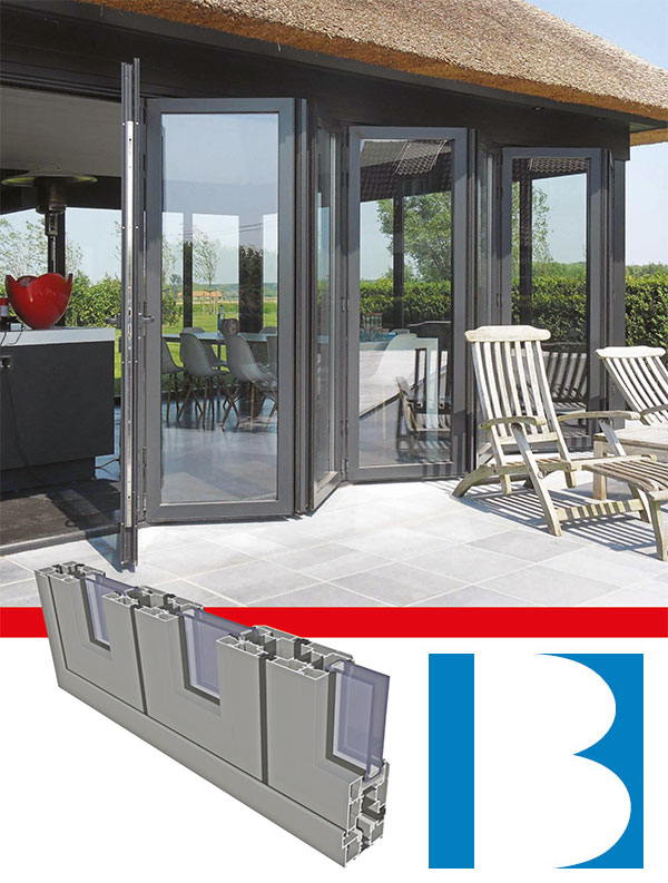 Systemy aluminiowe harmonijkowe PANORAMA